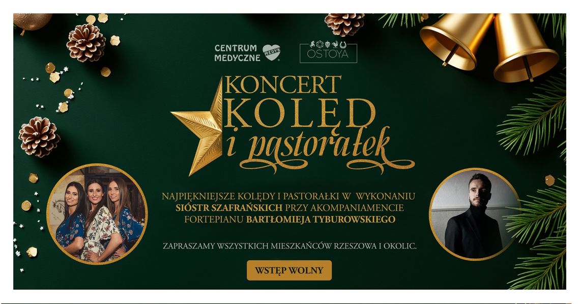 Wyjątkowy Koncert Kolęd i Pastorałek w Rzeszowie. Sprawdź w szczegóły Wyjątkowy Koncert Kolęd i Pastorałek w Rzeszowie. Sprawdź w szczegóły