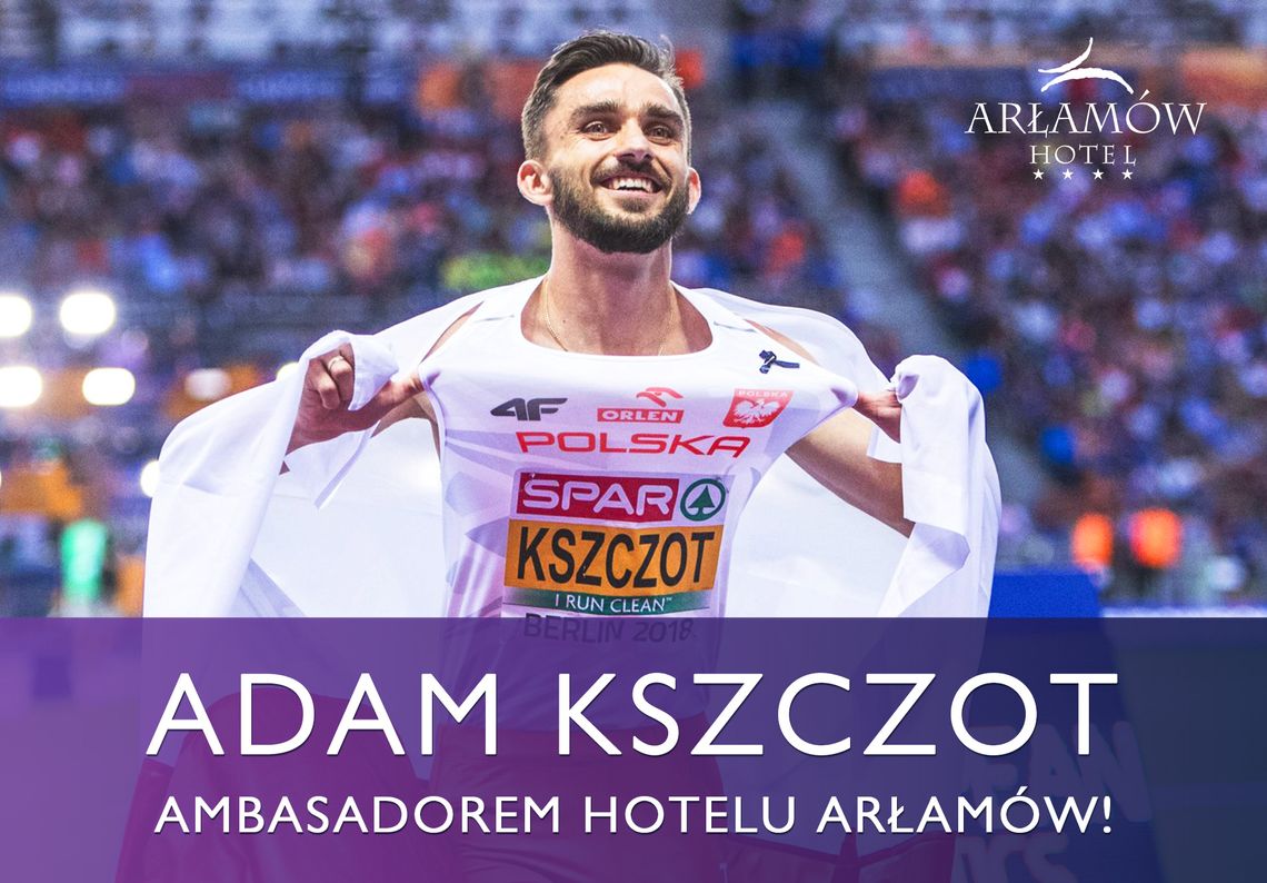 Adam Kszczot oficjalnym Ambasadorem Hotelu Arłamów!