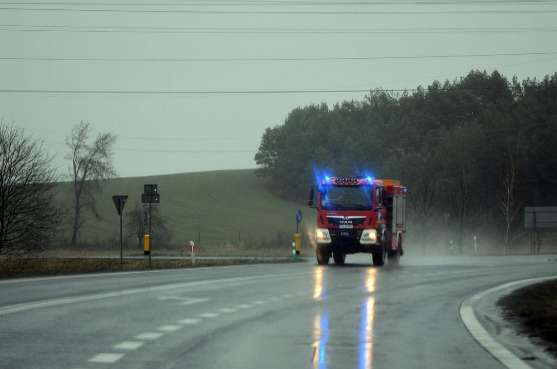 Akcja usuwania skutków frontów burzowych na Podkarpaciu. Strażacy interweniowali aż 44 razy