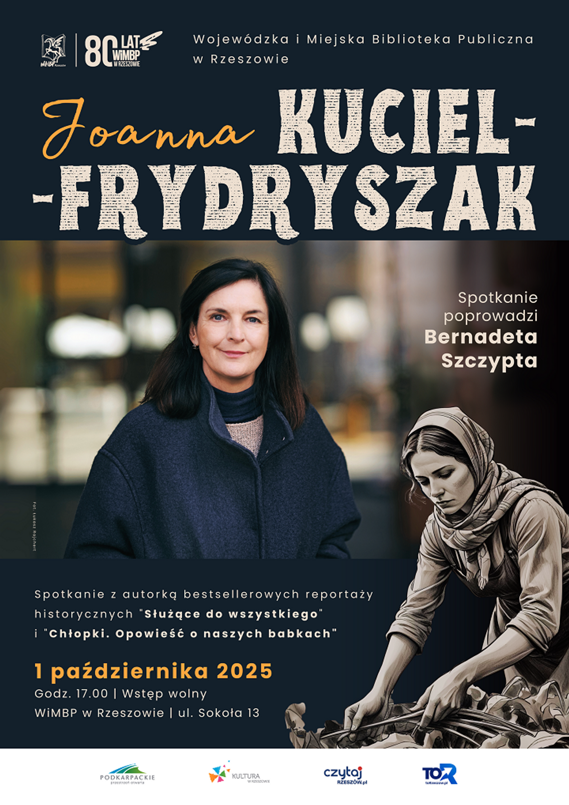 Autorka bestsellerowych reportaży w Rzeszowie. Spotkanie z Joanną Kuciel-Frydryszak
