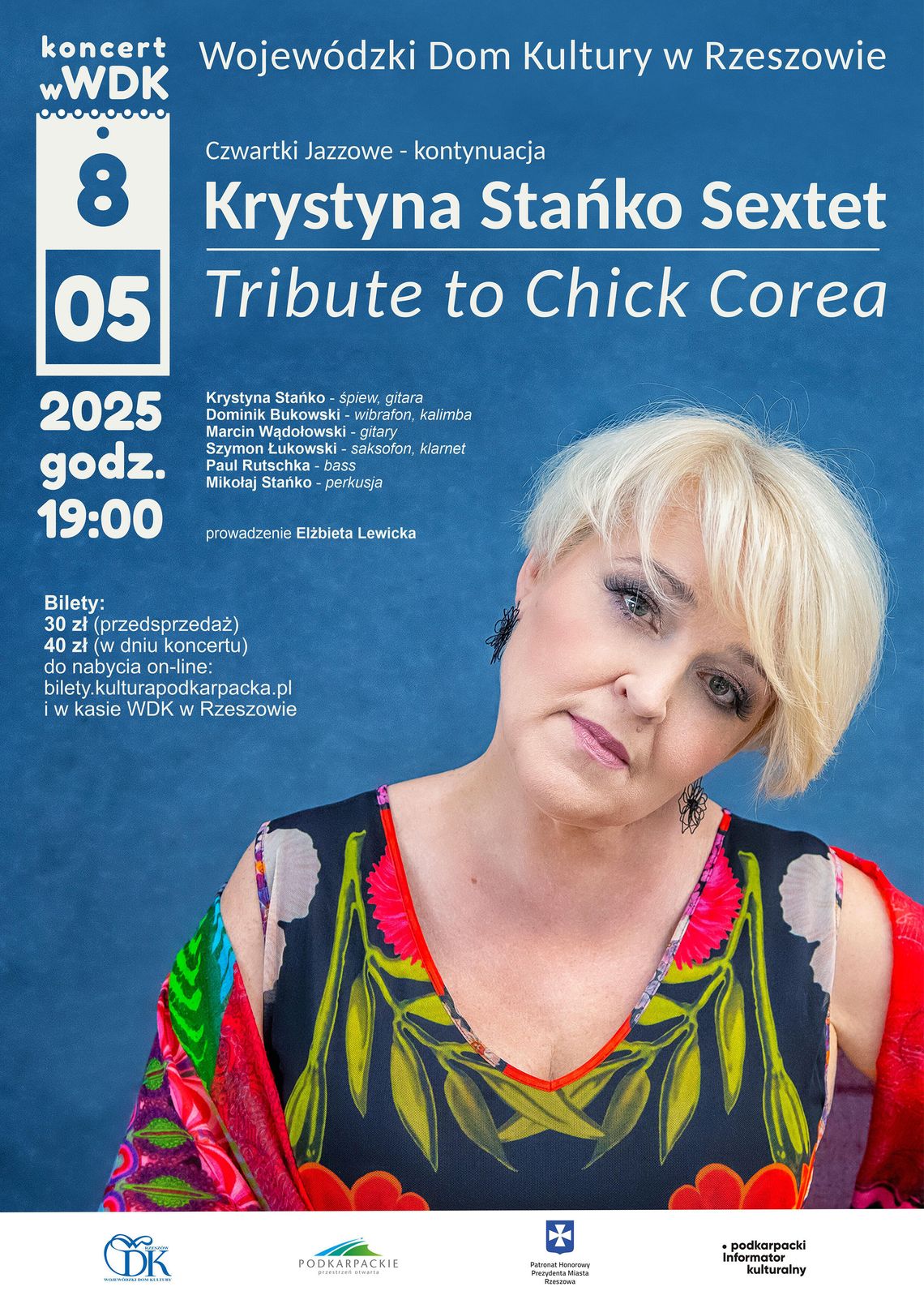 Będzie kontynuacja "Czwartków Jazzowych". Tym razem, w Rzeszowie wystąpi znana wokalistka