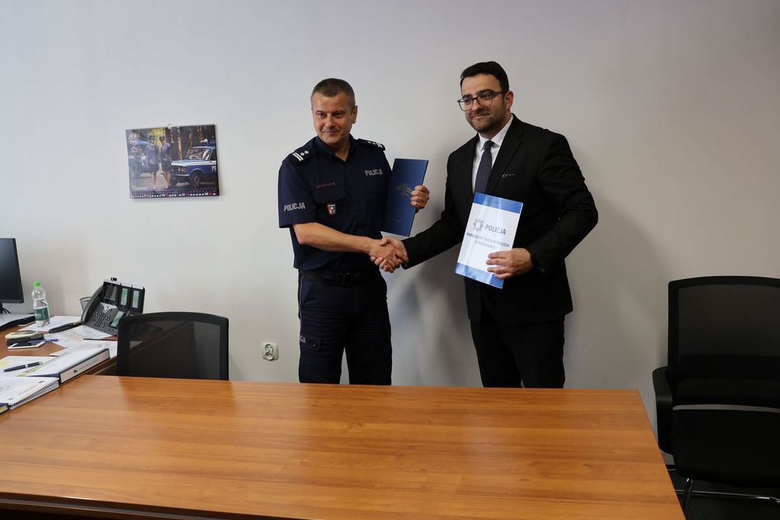 Bezpieczniej na drogach powiatu. Rzeszowska policja i starostwo łączą siły