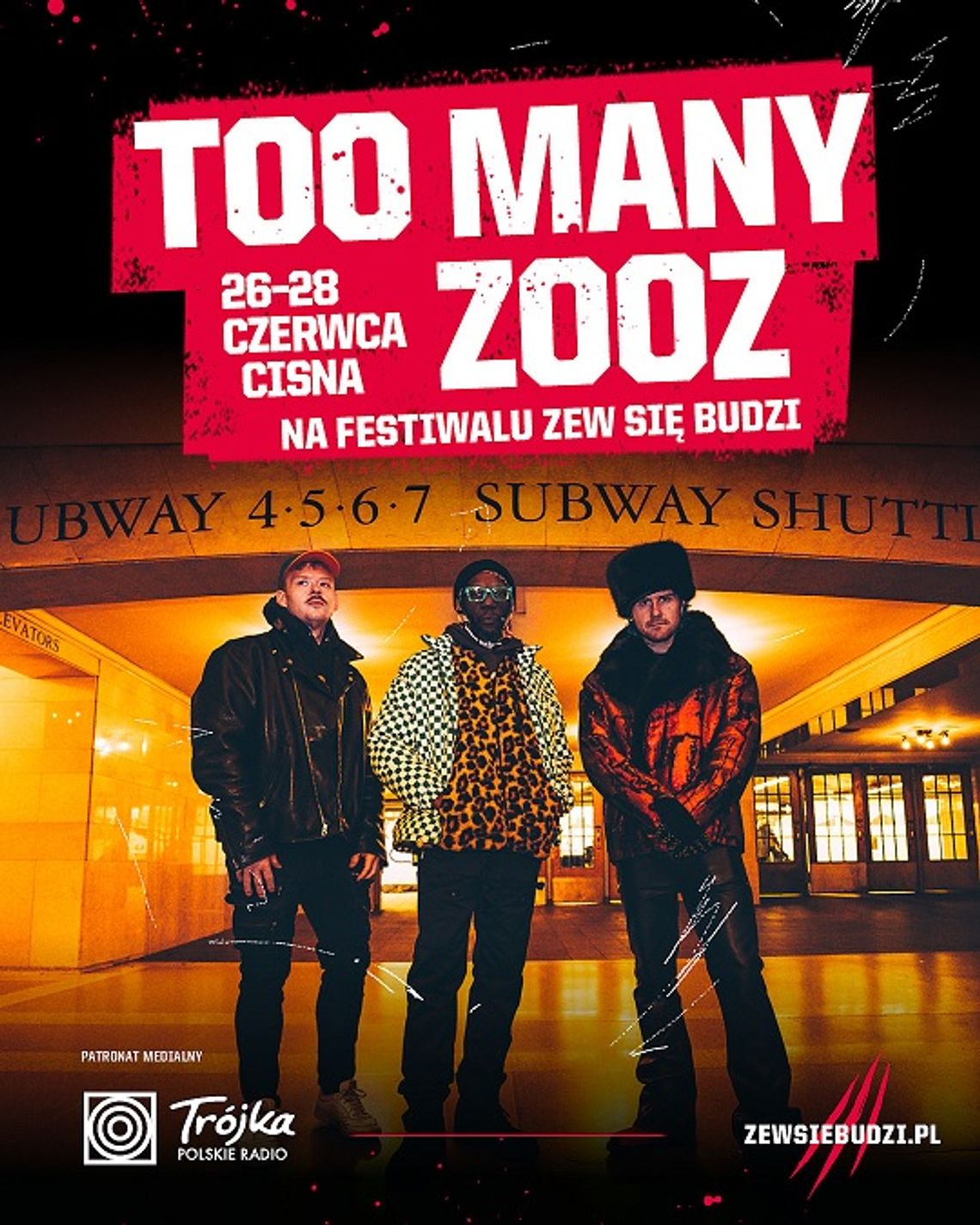 Bieszczady zatańczą do „brass house”! Too Many Zooz rozkręcą ZEW się budzi 2026