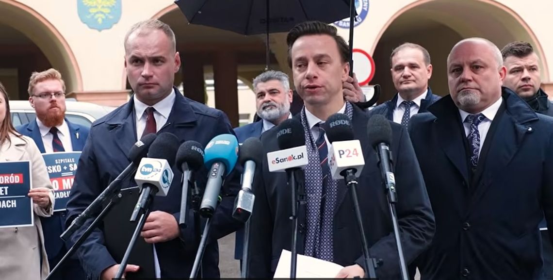 Bosak w Sanoku uderza w system ochrony zdrowia. „Szpitale mają poradzić sobie same” Bosak w Sanoku uderza w system ochrony zdrowia. „Szpitale mają poradzić sobie same”