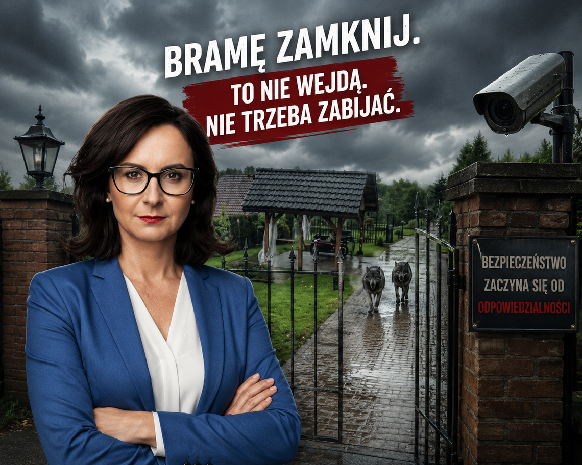 „Bramę zamknij. To nie wejdą”. Burza po słowach Gasiuk-Pihowicz o niedźwiedziach w Bieszczadach