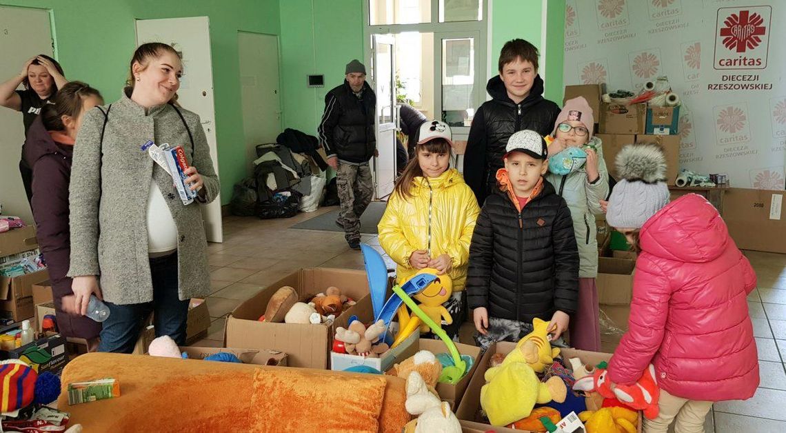 Caritas Diecezji Rzeszowskiej pomaga uchodźcom z Ukrainy (fotorelacja)