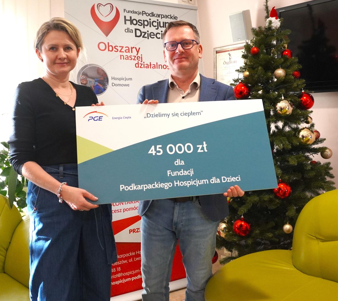 Ciepło, które ma znaczenie. PGE Energia Ciepła wspiera rzeszowskie hospicjum i schronisko "KUNDELEK"