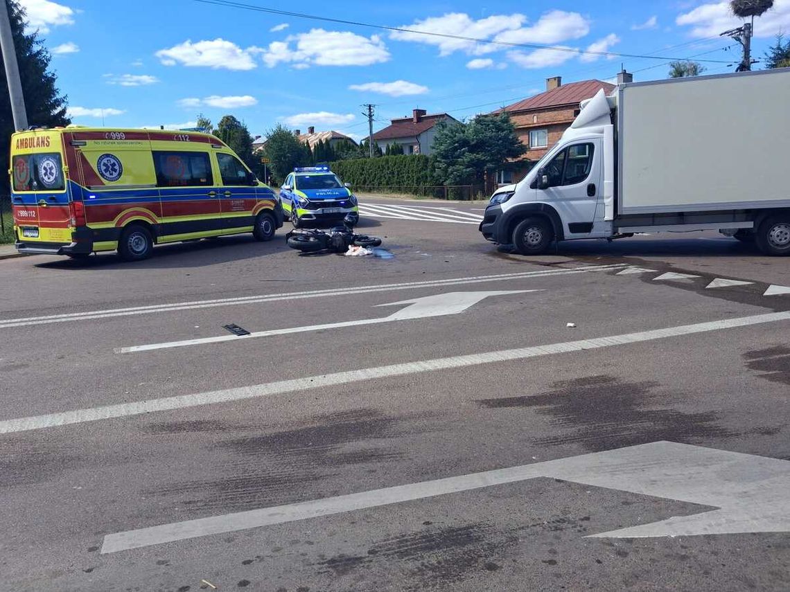 Czarna godzina dla motocyklistów. Dwa groźne wypadki w Rzeszowie i Dynowie