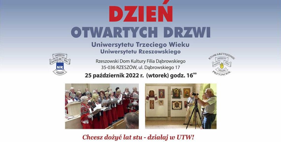 Dzień otwarty Uniwersytetu Trzeciego Wieku UR