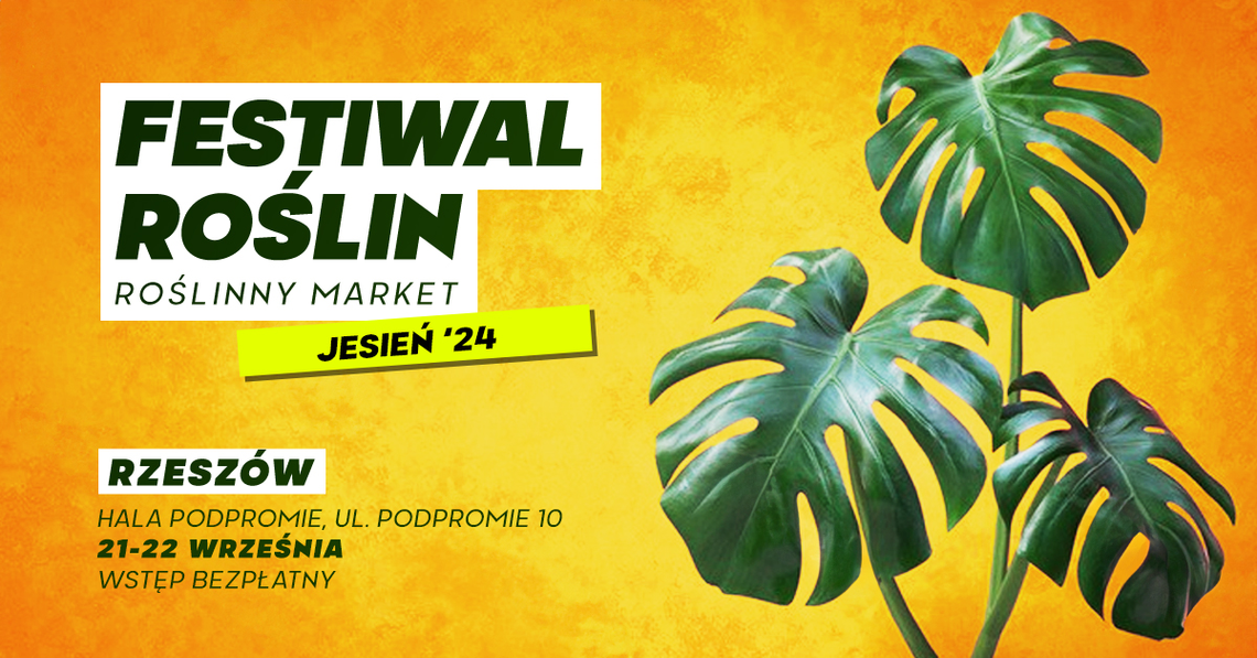 Festiwal Roślin znów w Rzeszowie!