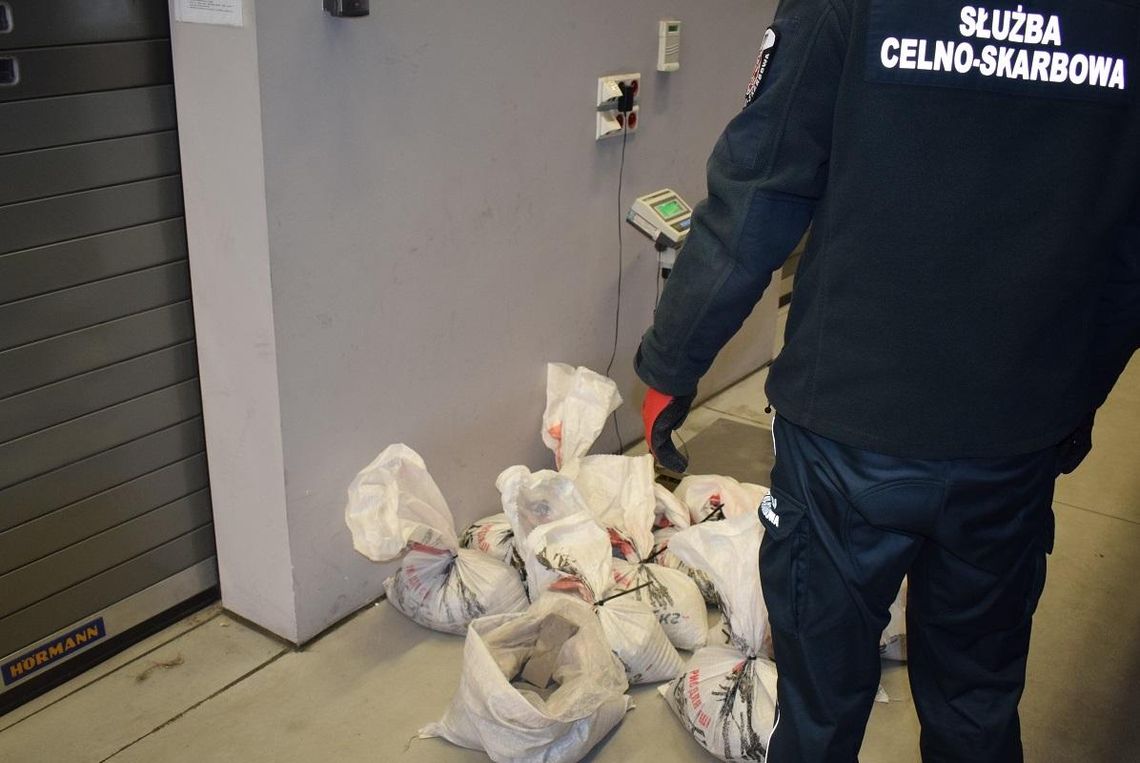 Funkcjonariusze KAS udaremnili przemyt blisko 180 kg odpadów