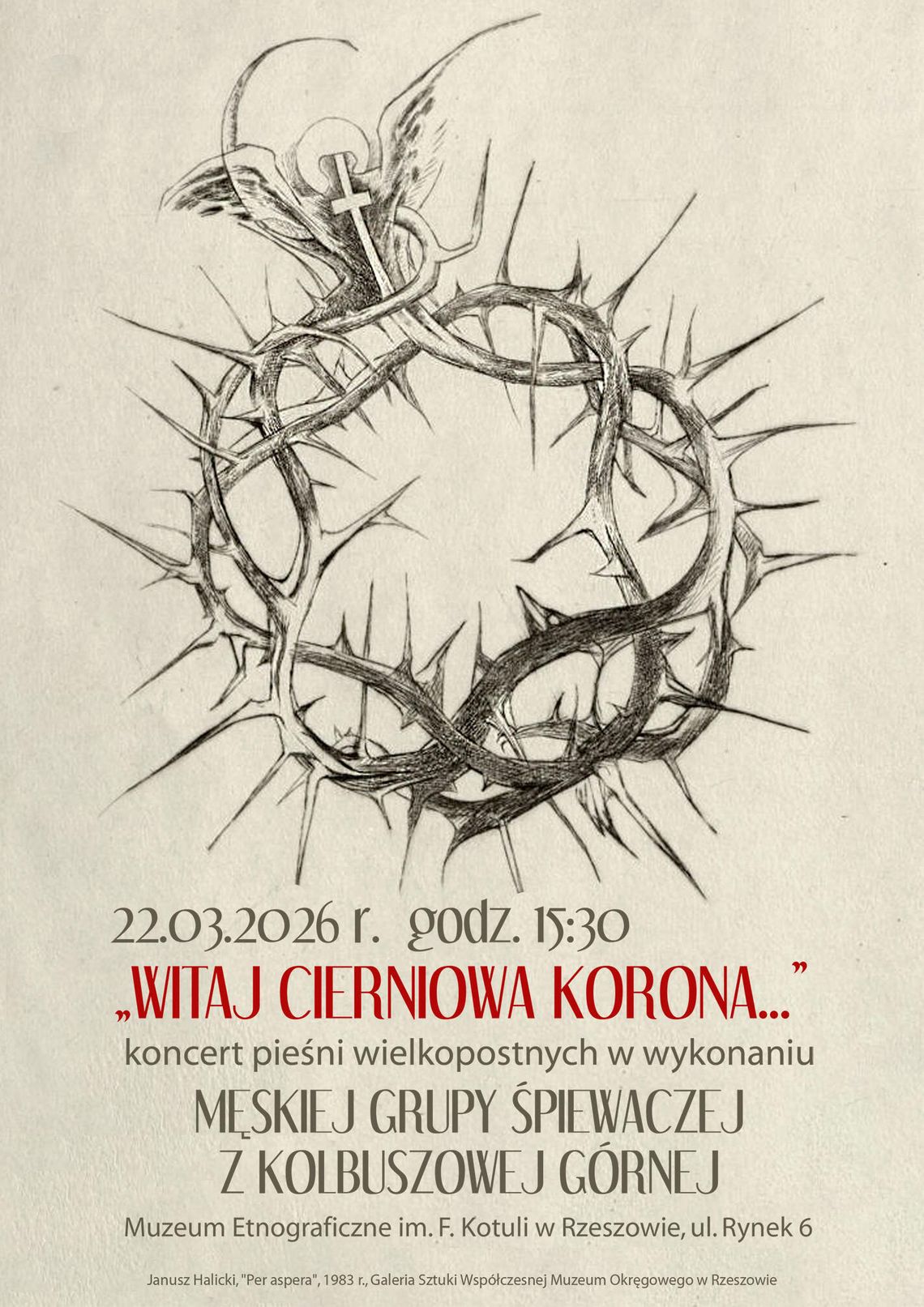 Głos tradycji. Wyjątkowy koncert pieśni wielkopostnych w Rzeszowie