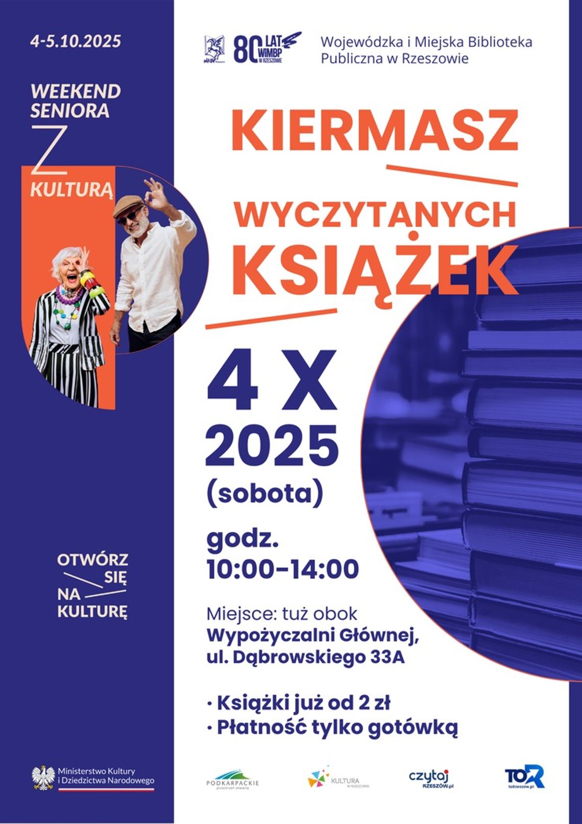 Gratka na fanów literatury. Kiermasz wyczytanych książek