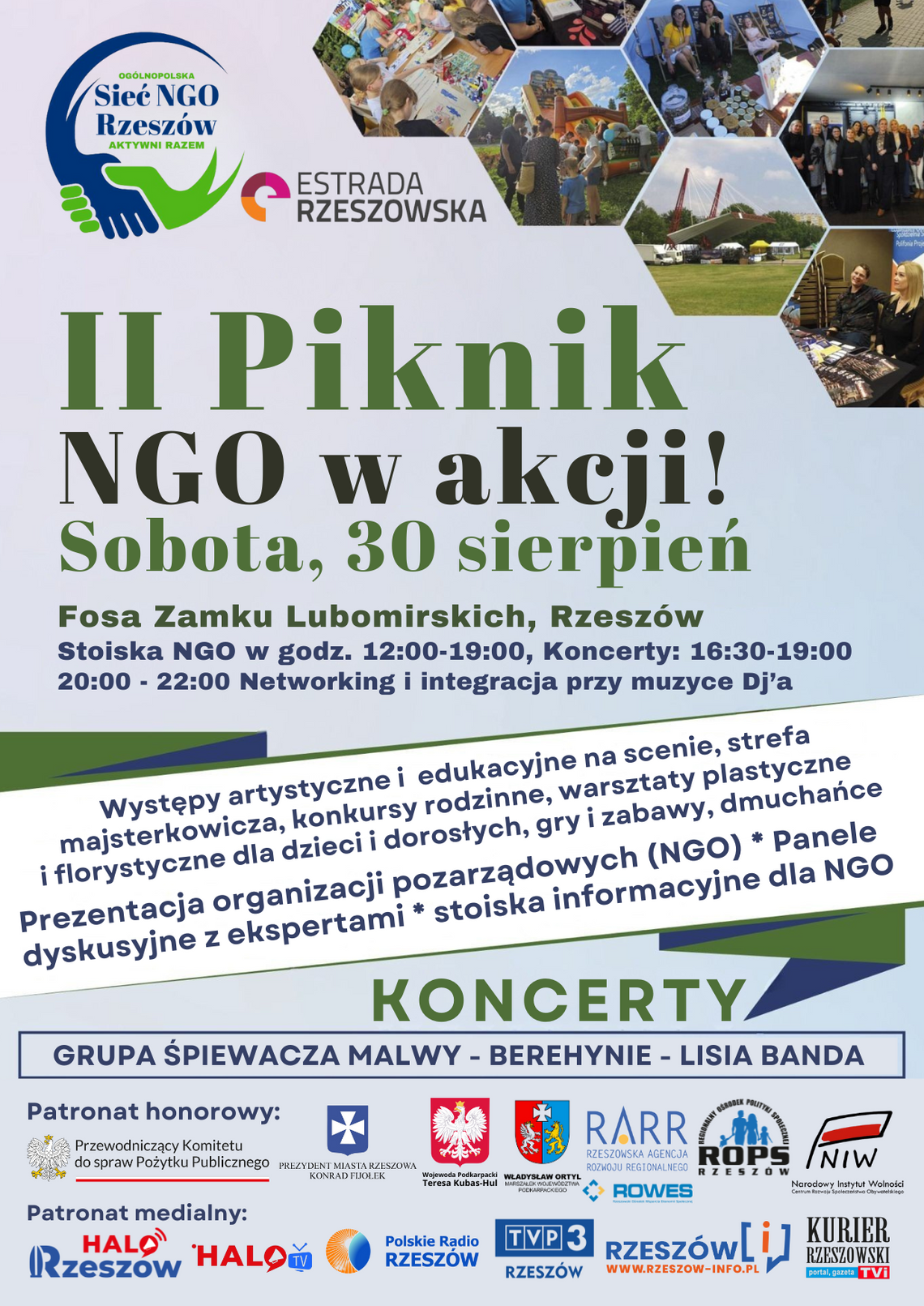 II Piknik dla Społeczności „NGO W AKCJI”. Połączymy siły dla lokalnych inicjatyw w Rzeszowie!