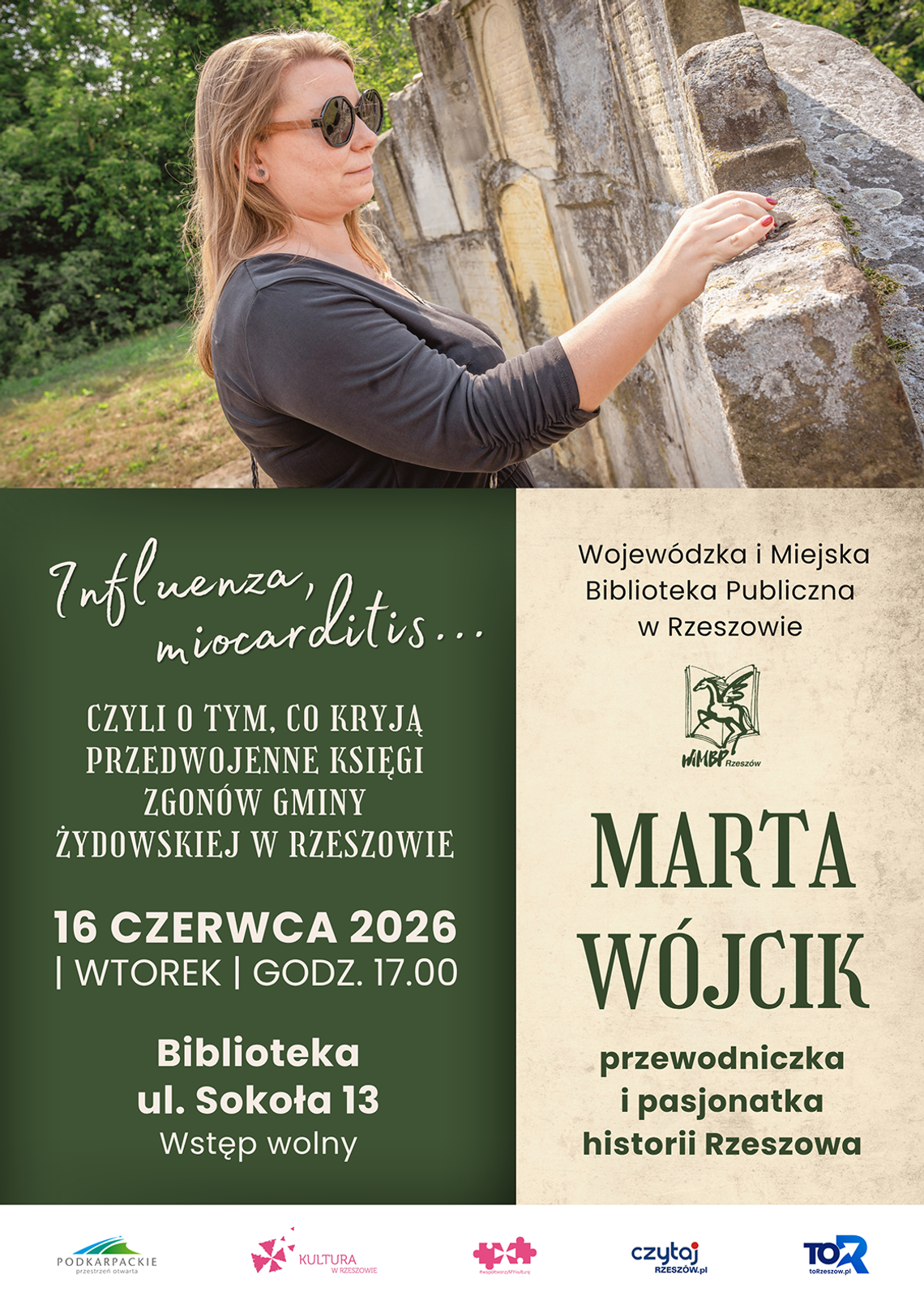 „Influenza, miocarditis…” – co naprawdę kryją dawne księgi zgonów? Spotkanie o historii rzeszowskich Żydów już 16 czerwca „Influenza, miocarditis…” – co naprawdę kryją dawne księgi zgonów? Spotkanie o historii rzeszowskich Żydów już 16 czerwca