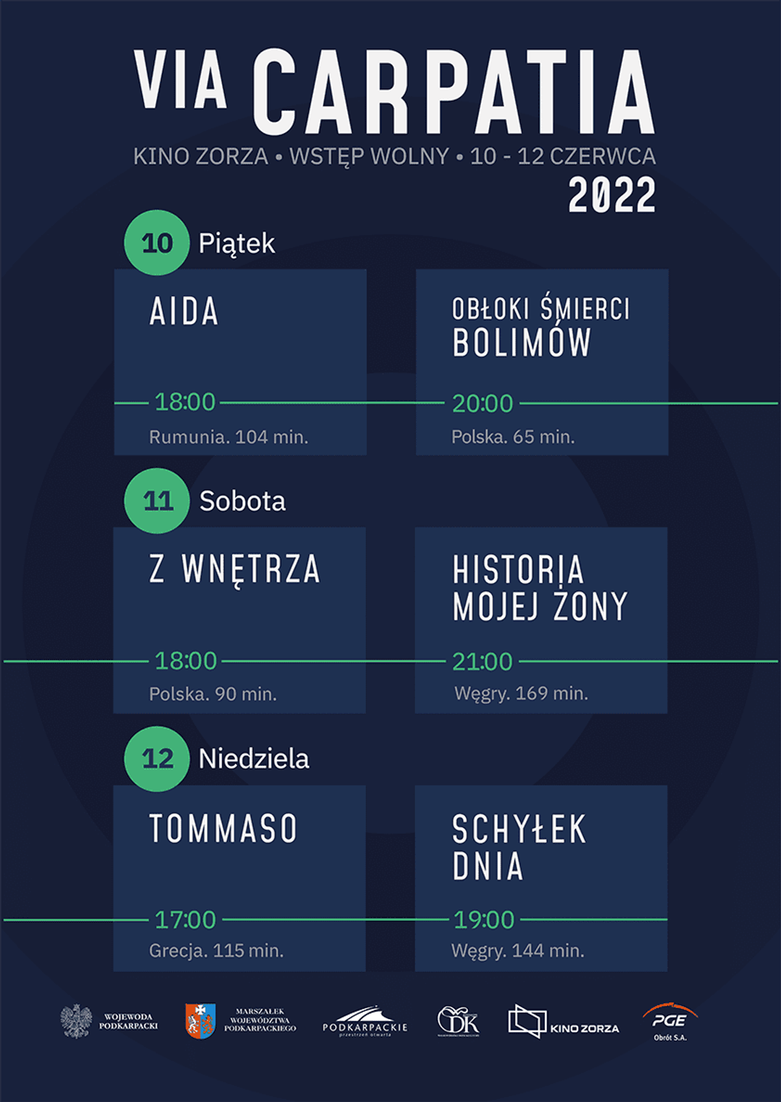 IV Przegląd Kino Via Carpatia. Sześć filmów za darmo w kinie Zorza