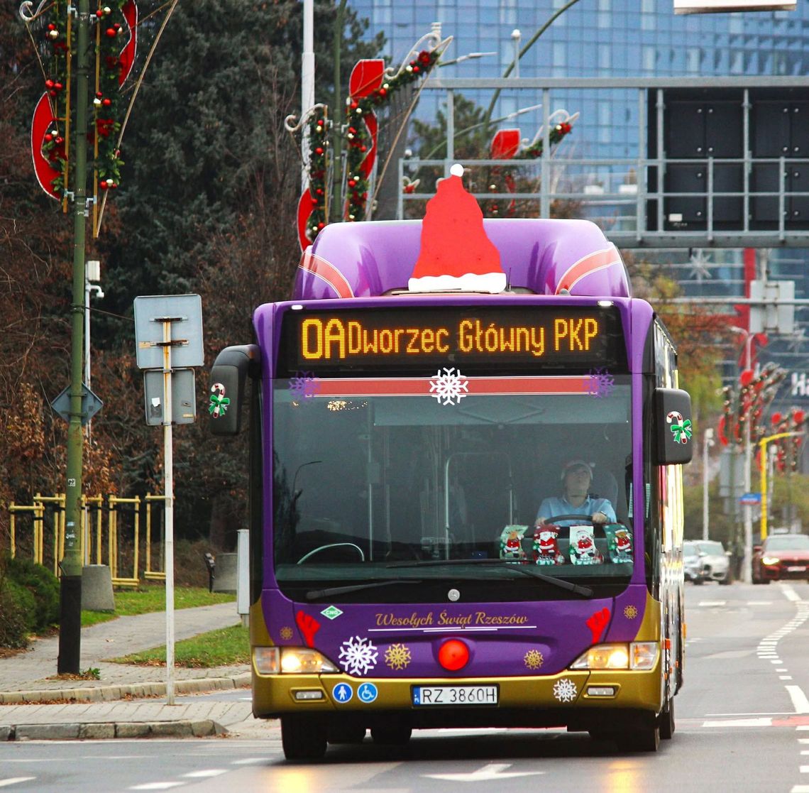 Jak będą kursować autobusy MPK i PKS Rzeszów w okresie świąteczno-noworocznym? Sprawdź