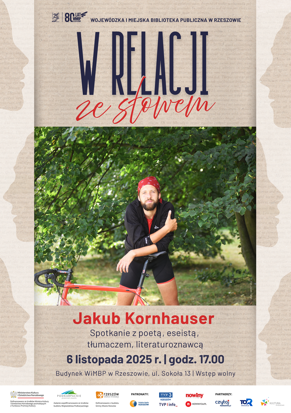 Jakub Kornhauser gościem WiMBP w Rzeszowie Jakub Kornhauser gościem WiMBP w Rzeszowie