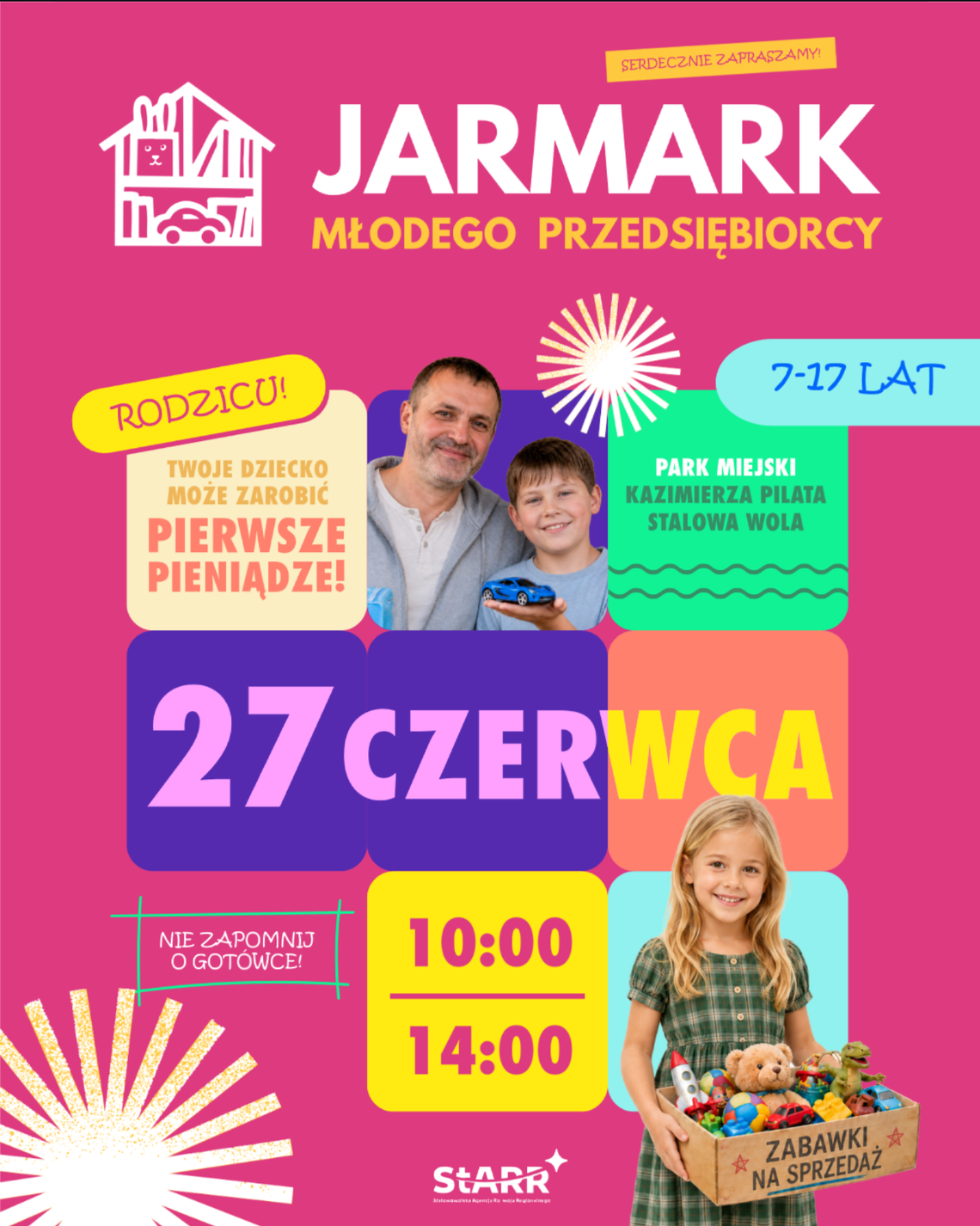 Jarmark Młodego Przedsiębiorcy w Stalowej Woli zbliża się wielkimi krokami Jarmark Młodego Przedsiębiorcy w Stalowej Woli zbliża się wielkimi krokami
