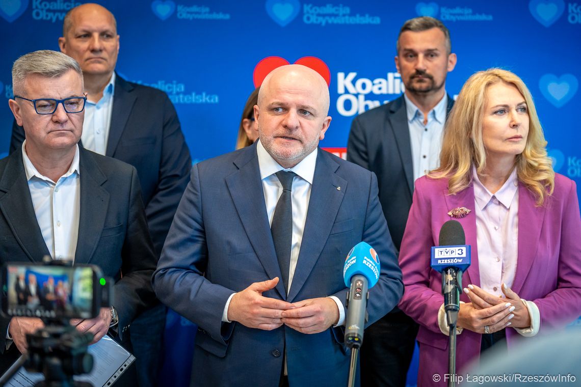 KO powołuje zespół ds. podkarpackich afer. Na liście Zondacrypto, CPAC i "miliony bez przetargu"