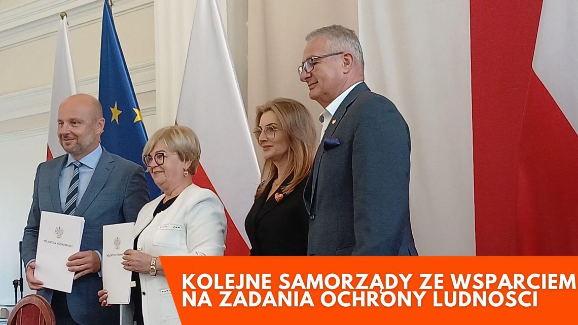 Kolejne samorządy ze wsparciem na zadania ochrony ludności