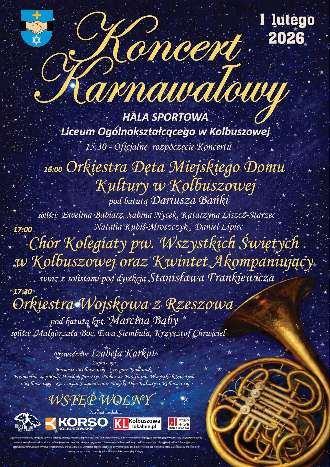 Koncert Karnawałowy w Kolbuszowej