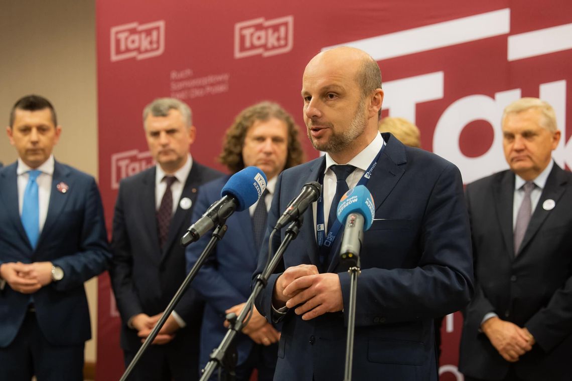 Konrad Fijołek na czele podkarpackich struktur "TAK! Dla Polski"