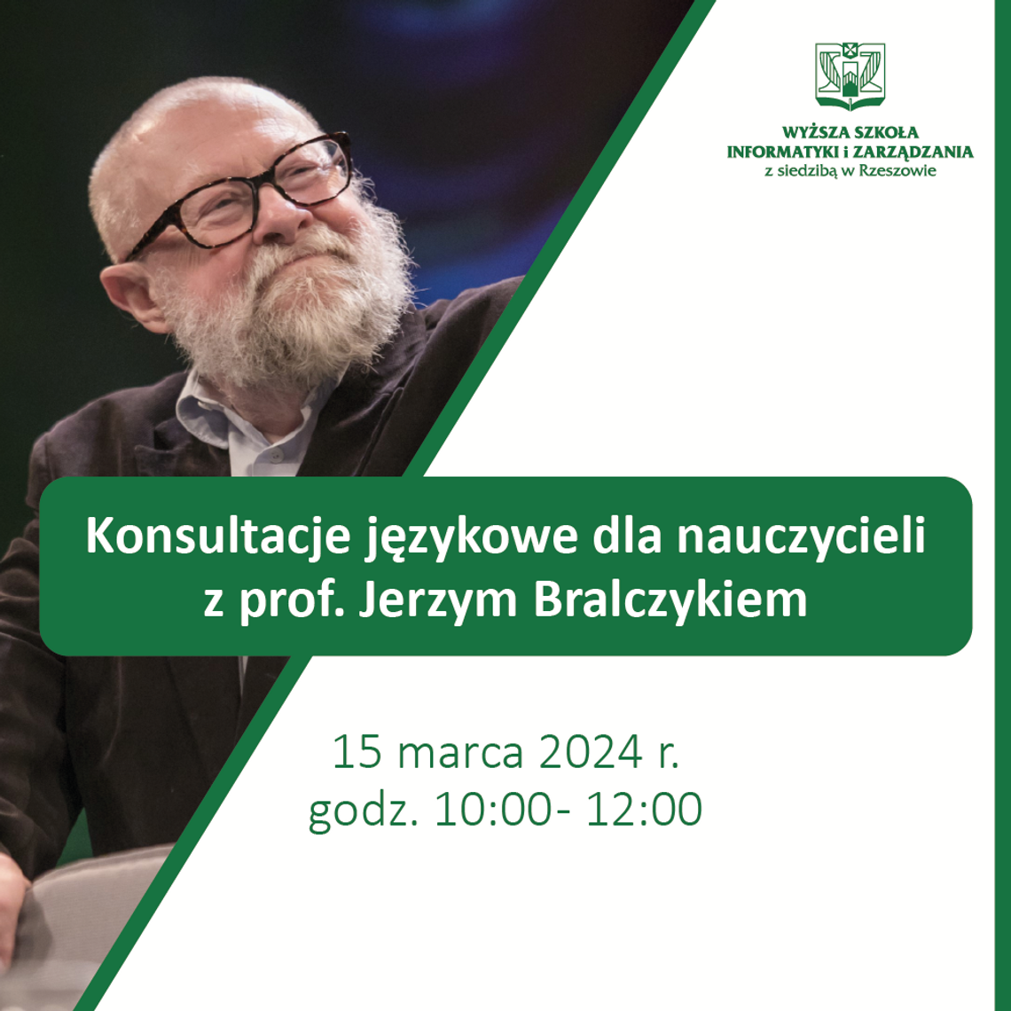 Konsultacje językowe dla nauczycieli z prof. Jerzym Bralczykiem