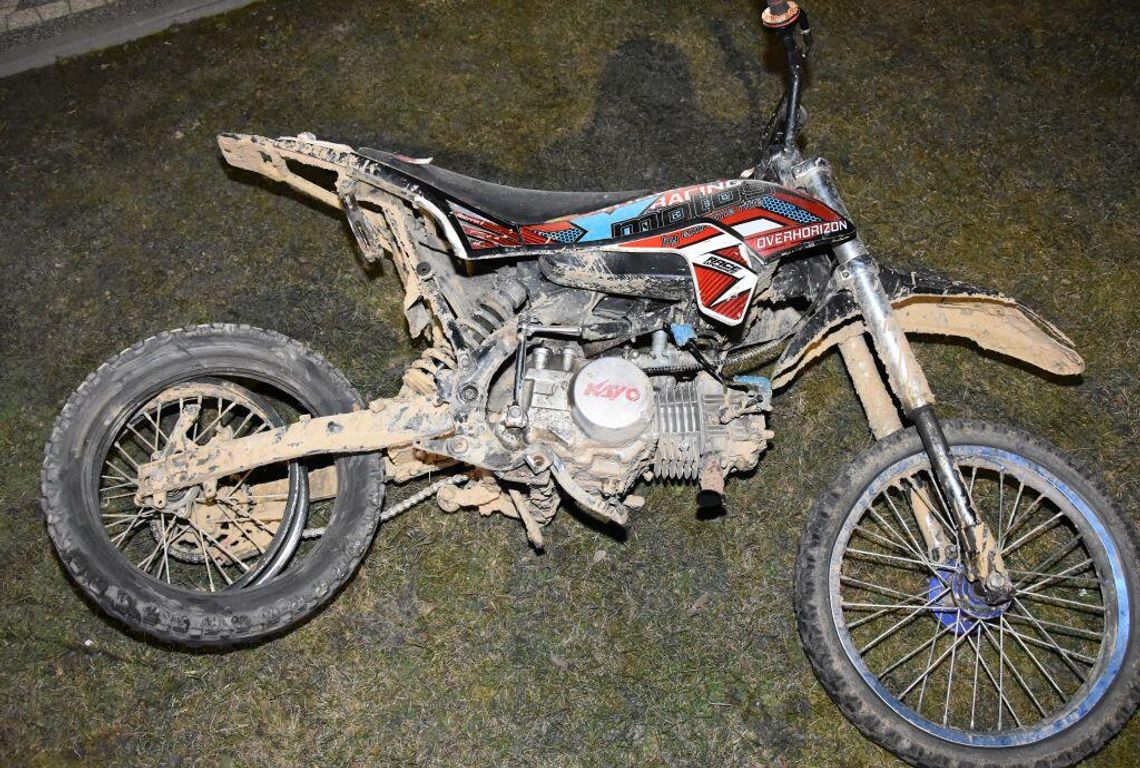 Kumulacja braku odpowiedzialności: Pijany 17-latek na motocyklu doprowadził do wypadku