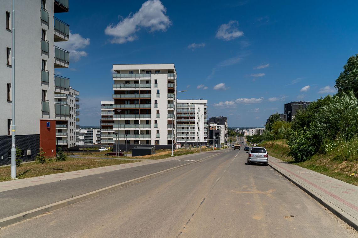 Łatwiej z zachodu do centrum Rzeszowa. Trwa budowa ul. Wołyńskiej