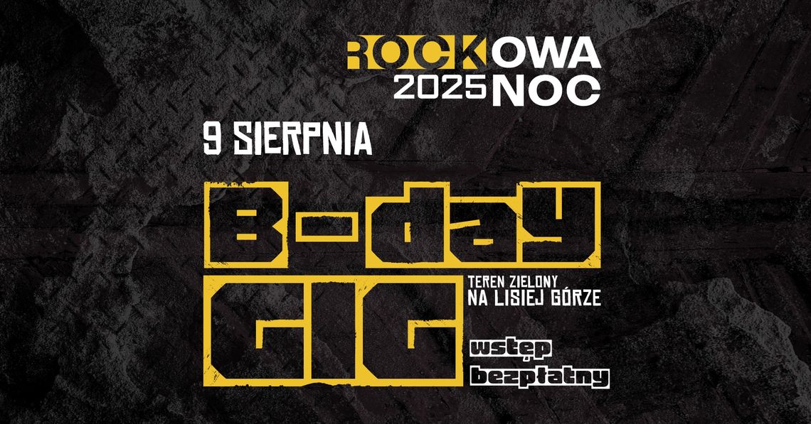 Lisia Góra z ciekawym koncertem. Rockowa Noc świętuje 20-lecie!