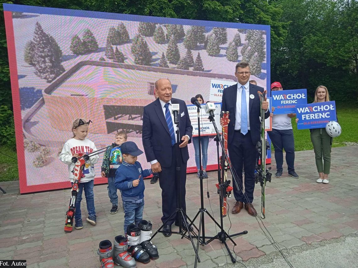 Marcin Warchoł chce wybudować na osiedlu Matysówka... stok narciarski