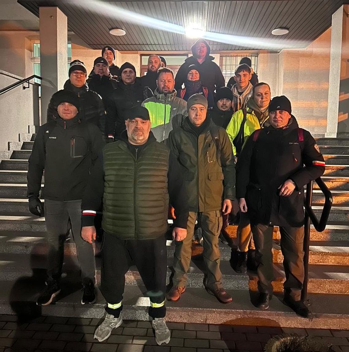 Marsz solidarności - Policjanci pokazali, że służba to przede wszystkim pomoc Marsz solidarności - Policjanci pokazali, że służba to przede wszystkim pomoc