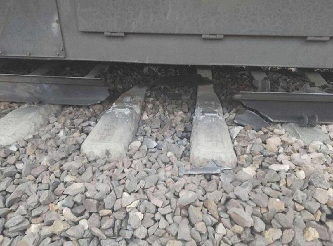 Maszynista pociągu IC "Wisłok" z Warszawy do Rzeszowa przejechał nad metrowym ubytkiem szyny Maszynista pociągu IC "Wisłok" z Warszawy do Rzeszowa przejechał nad metrowym ubytkiem szyny