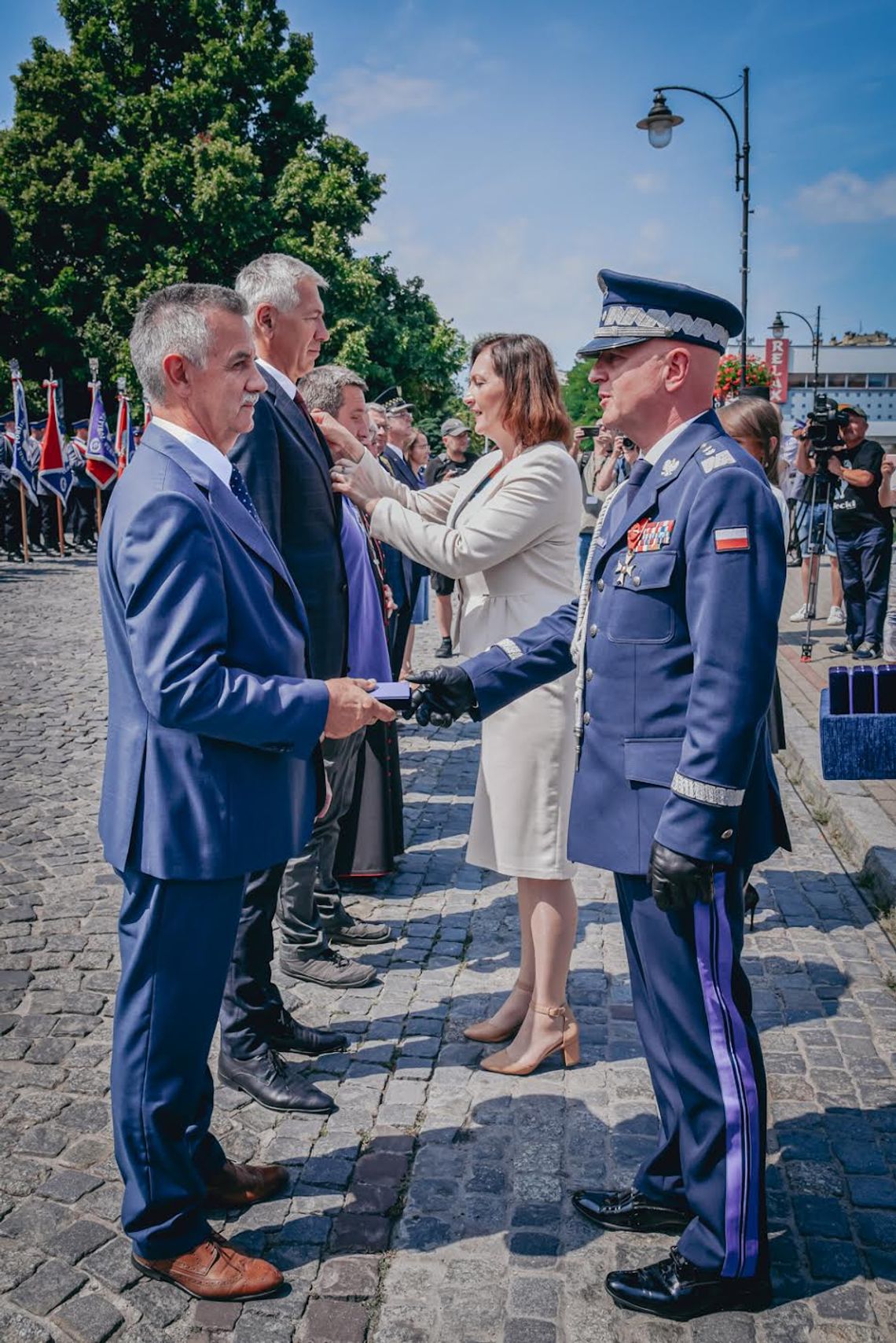 Medal za „Zasługi dla Policji” dla Starosty Rzeszowskiego podczas Wojewódzkich Obchodów Święta Policji