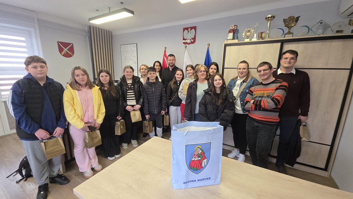 Międzynarodowa wizyta w Gminie Świlcza – uczniowie z Chorwacji z wizytą w Rudnej Wielkiej