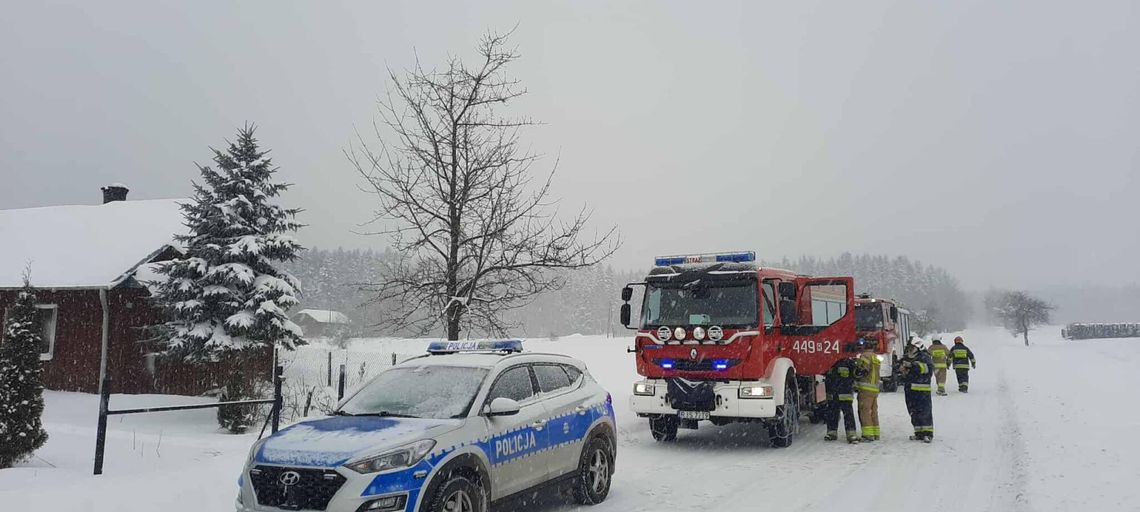 Mróz na Podkarpaciu zbiera śmiertelne żniwo. Nie żyje 61-latek, jego brat w szpitalu