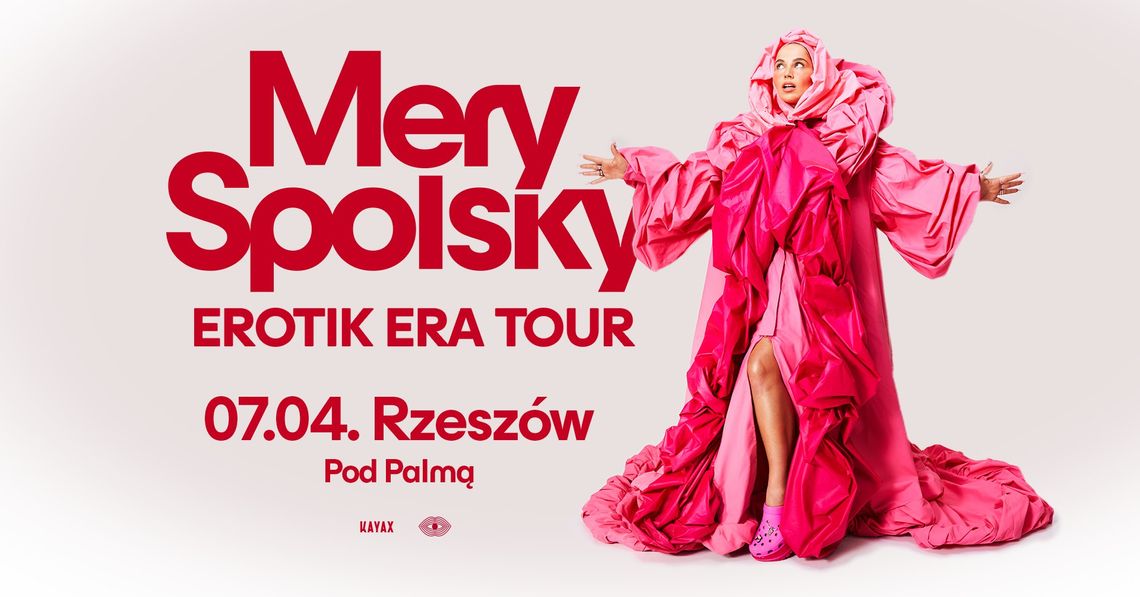 Muzyczny wieczór z Mery Spolsky. Koncert w Rzeszowie coraz bliżej