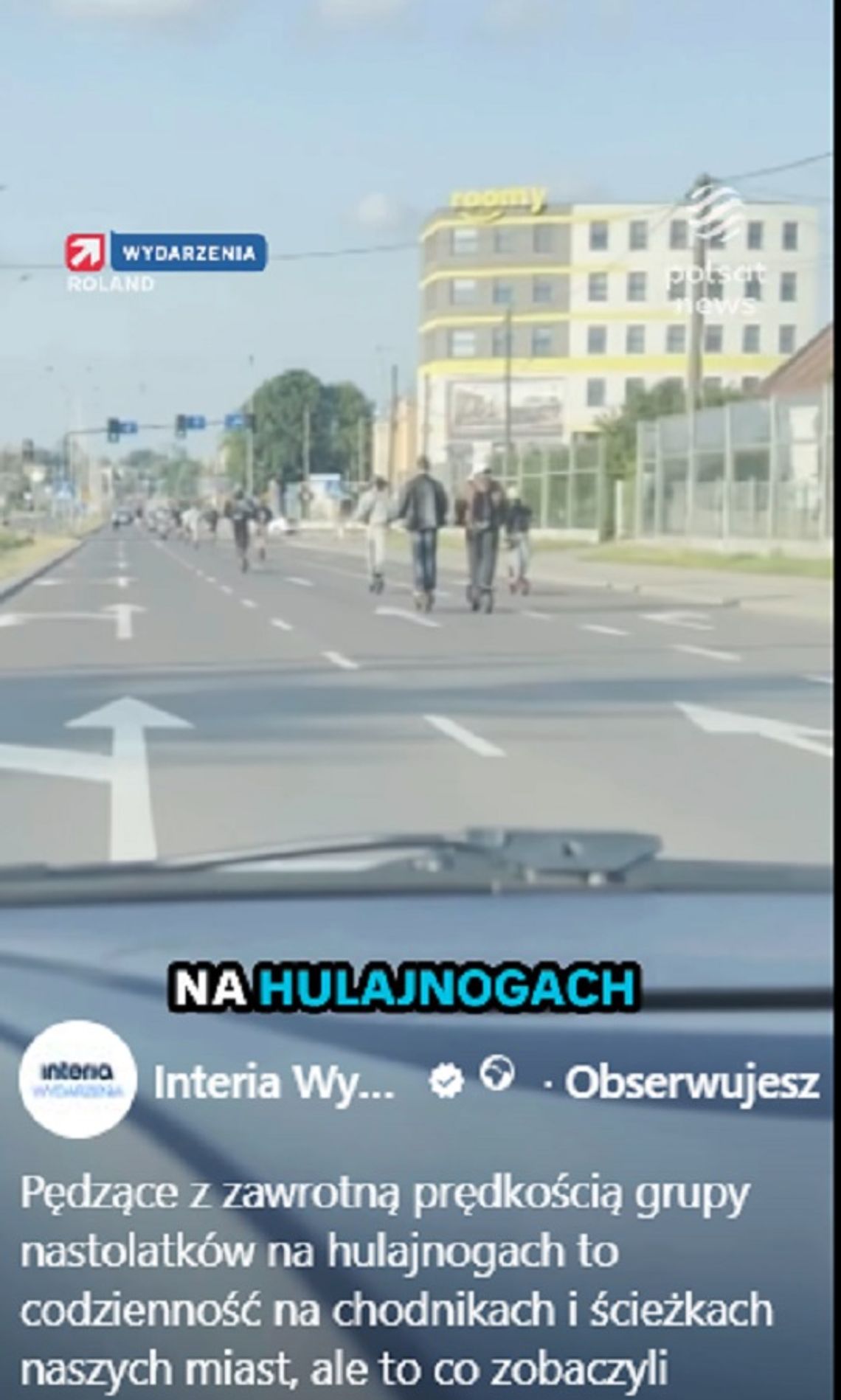 Nagrania obiegły internet. Policja ściga uczestników brawurowych rajdów na hulajnogach w Rzeszowie i Krośnie Nagrania obiegły internet. Policja ściga uczestników brawurowych rajdów na hulajnogach w Rzeszowie i Krośnie