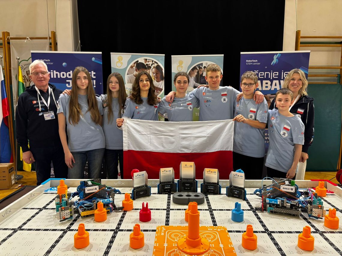 Najlepsi w Europie. Szkolny klub robotyki z Rzeszowa