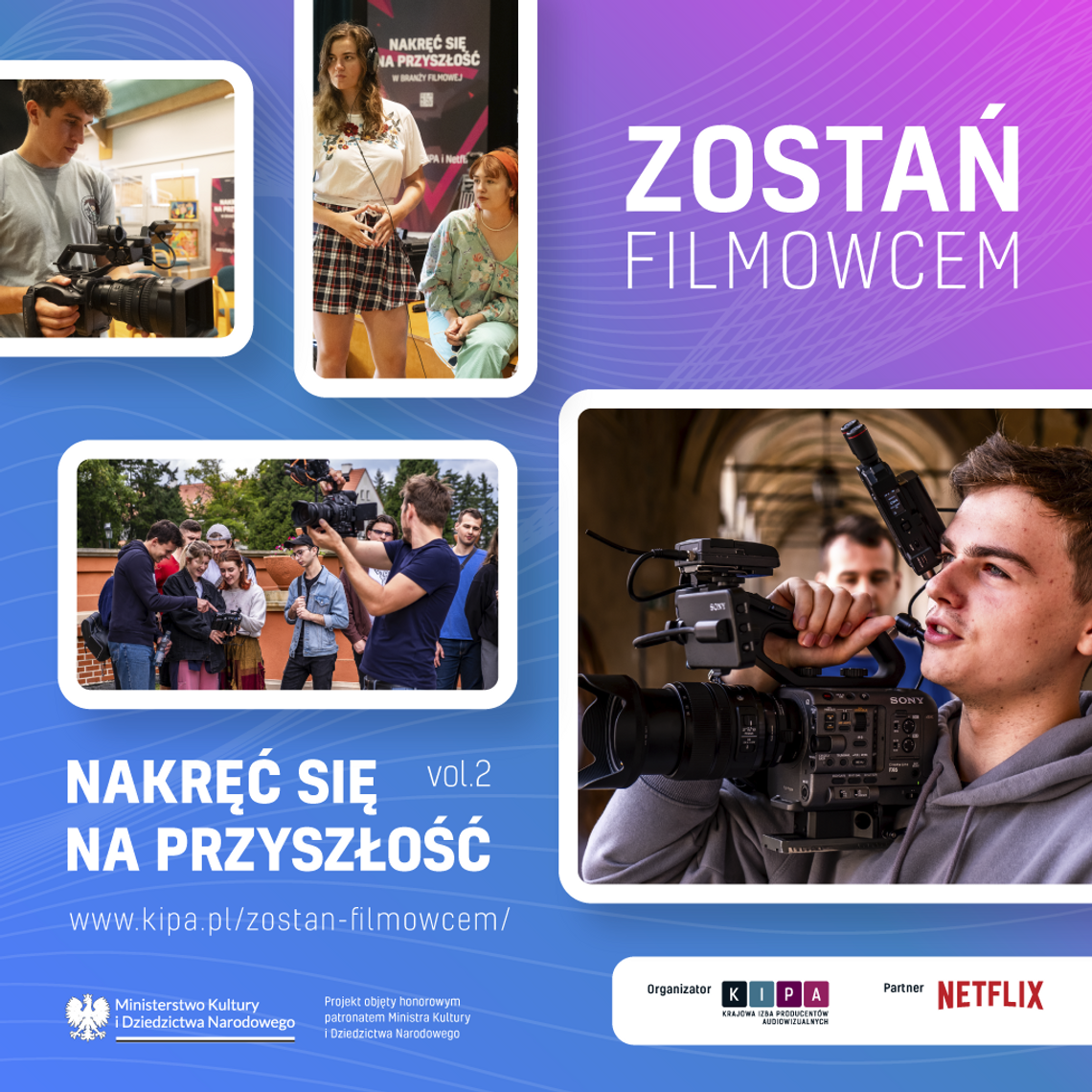 Nakręć się na przyszłość – szansa dla młodych ludzi na karierę w branży filmowej