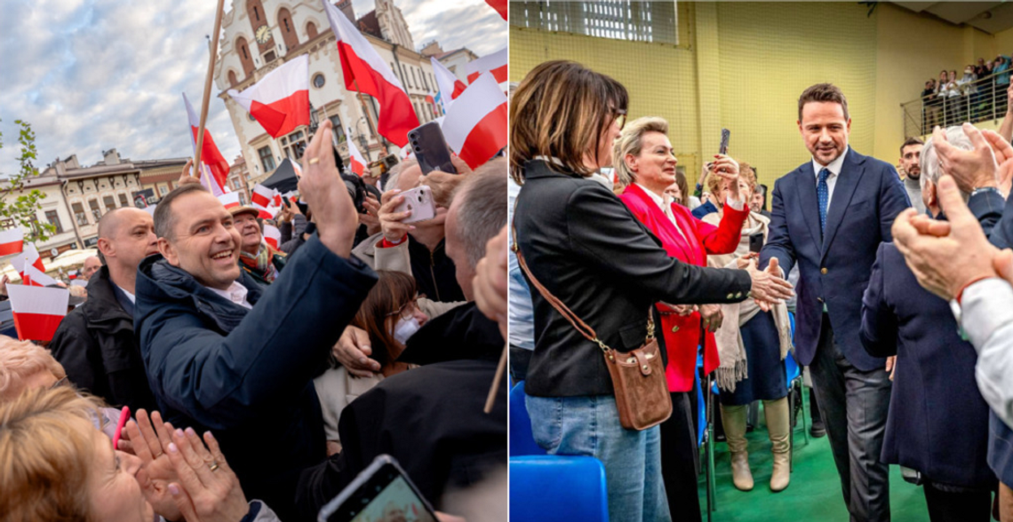 Nawrocki tryumfuje na Podkarpaciu, Trzaskowski zwycięża w Rzeszowie