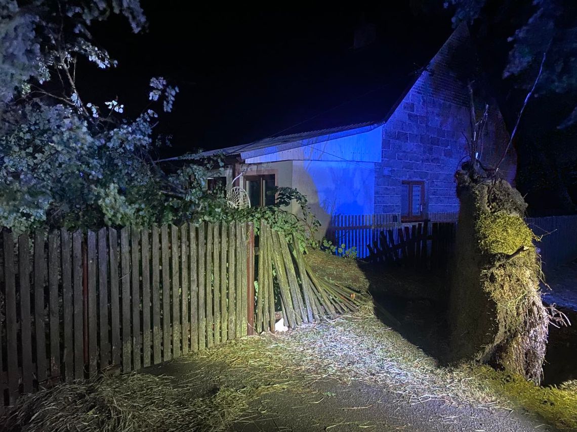 Niszczycielska burza nad Podkarpaciem. Ponad 400 interwencji strażaków