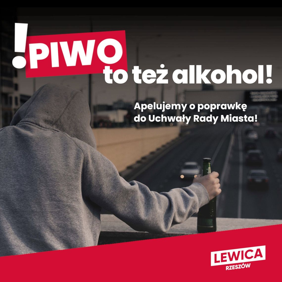 Nocna prohibicja w Rzeszowie? Nowa Lewica popiera zakaz, ale ostrzega przed „piwną furtką” Nocna prohibicja w Rzeszowie? Nowa Lewica popiera zakaz, ale ostrzega przed „piwną furtką”