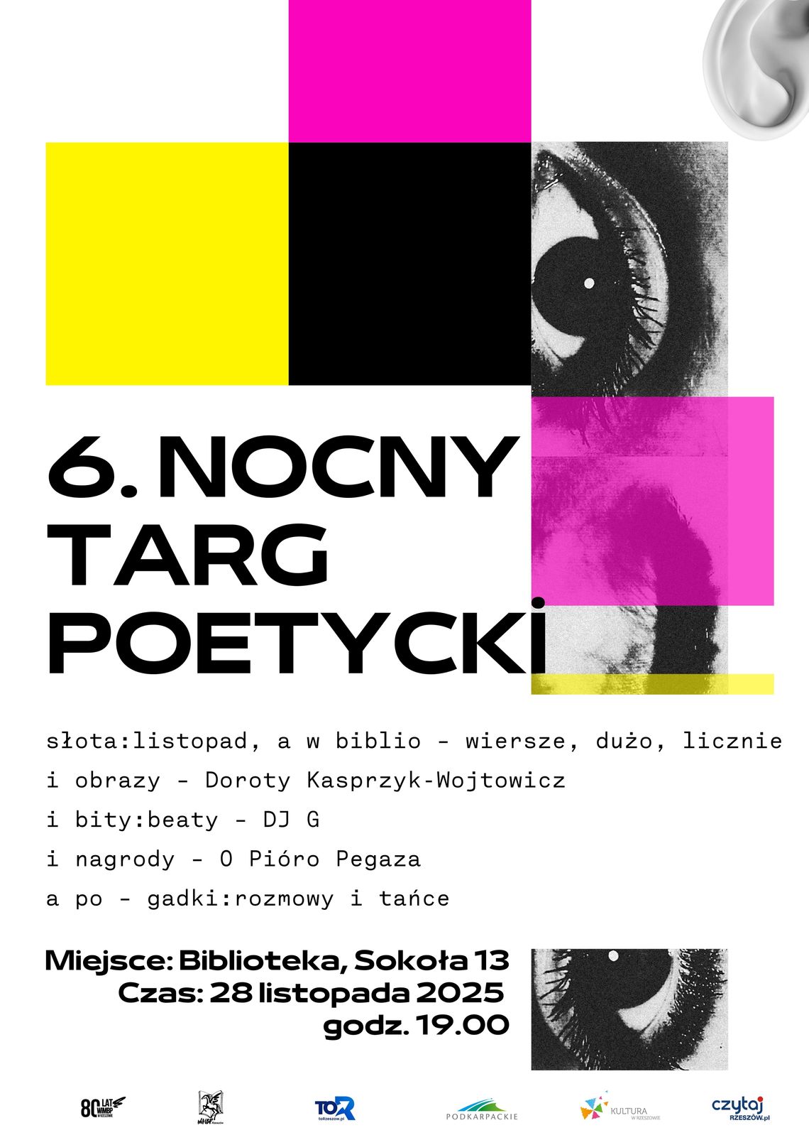 Nocny Targ Poetycki już 28 listopada w WiMBP w Rzeszowie