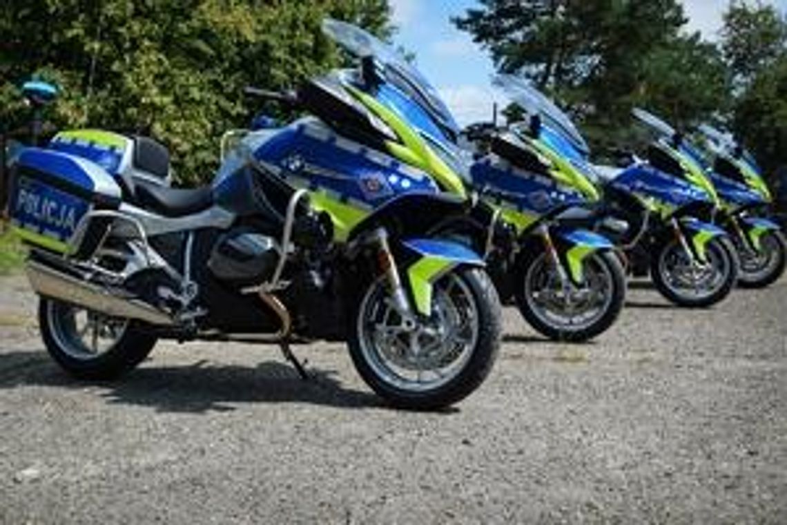 Nowe motocykle podkarpackiej policji