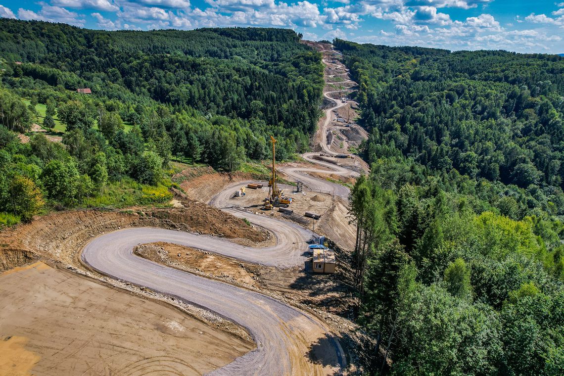 Nowe odcinki drogi S19 na podkarpaciu w realizacji [ZDJĘCIA]