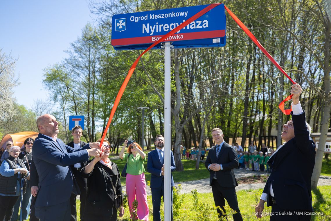 Nowy park na Baranówce. Symbol 30 lat współpracy Rzeszowa z Nyíregyházą