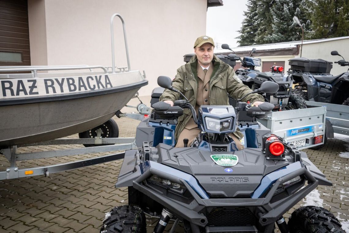 Nowy sprzęt dla Państwowej Straży Rybackiej na Podkarpaciu