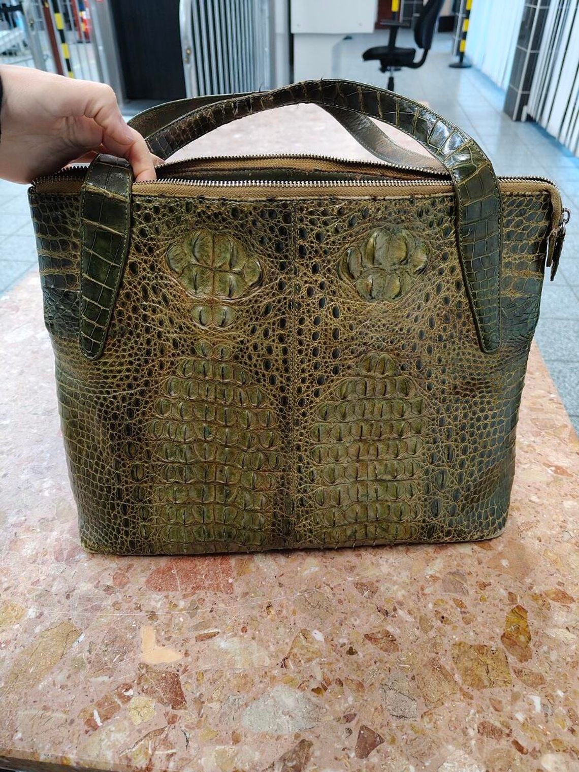 Obuwie i galanteria z chronionych zwierząt zatrzymana na granicy